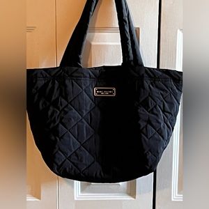 Marc Jacob’s Black Quilted Nylon Tote Bag
